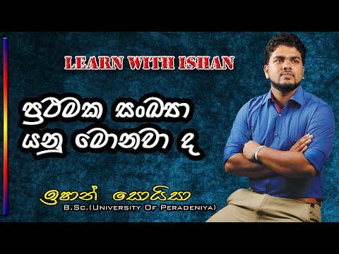 Prime Numbers ප්‍රථමක සංඛ්‍යා යනු මොනවාද | Learn with Ishan