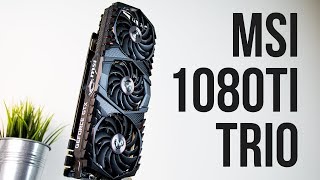 Video thumbnail for MSI 1080 Ti Gaming X Trio Review + Benchmarks by Jarrod'sTech