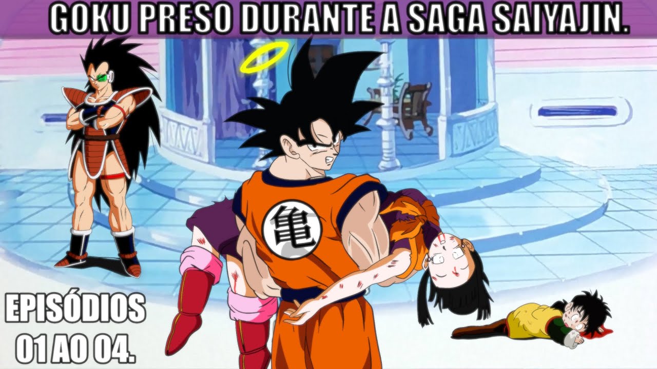 GOKU FICA PRESO NA SALA DO TEMPO (HISTÓRIA COMPLETA)