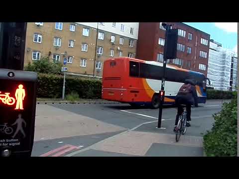 Plaxton Panther Volvo B9R Stagecoach in Bedford 53616 KX58NCO Service 99 at Luton