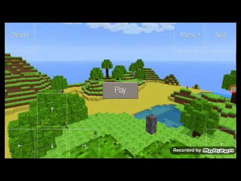 'Il vulcano su minecraft