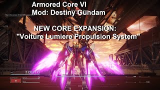 Armored Core VI - Destiny Gundam - Core Expansion demonstration