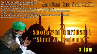 Download lagu Sholawat Nuridzati (Sirri Al Ladunni) Gus Samsudin Jaddab mp3 Download lagu Sholawat Nuridzati (Sirri Al Ladunni) Gus Samsudin Jaddab mp3