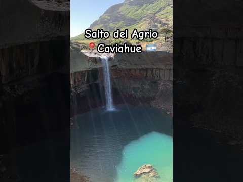 ⭐️MARAVILLA NEUQUINA #neuquen #patagonia #argentina #saltodelagrio #caviahue #copahue #waterfall