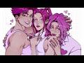 Kiss Together ️ Mira X Romance X Abby MiRomAbby Kpop Demon Hunter Comic Dub