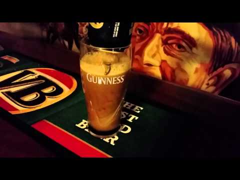 How to pour the perfect Guinness from a can