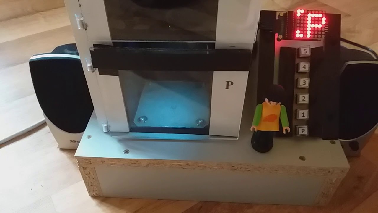 Lift model - finished version