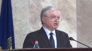 ԱԳ նախարար Էդվարդ Նալբանդյանի ելույթը ԵՊՀ գիտական խորհրդի նիստին