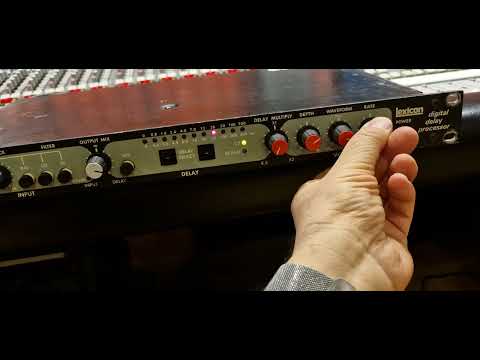 Lexicon PCM 41 Digital Delay Processor 1980 - 1982 - Black / Blue image 6