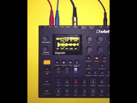 Digitakt as a polyphonic Granular Synth