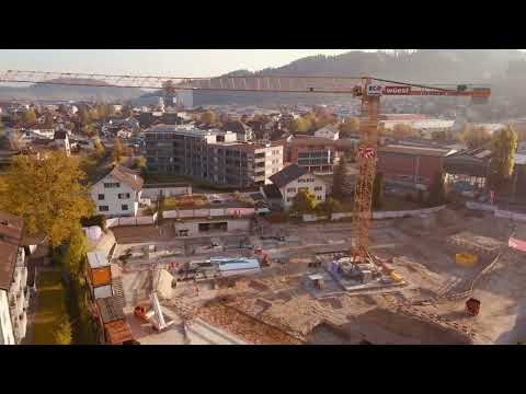 Nebikon, Wohnüberbauung Vorstatt - Baustart