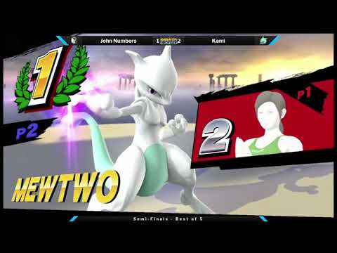 Game On Expo Smash 4 Semi-Finals - Kami (Mewtwo) vs John Numbers (Wii Fit Trainer)