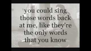 Frank Turner - Four Simple Words with lyrics