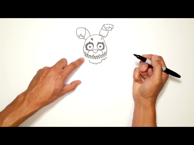 how to draw plushtrap