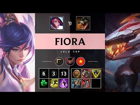 Fiora Top vs Renekton - VN Grandmaster Patch 25.08
