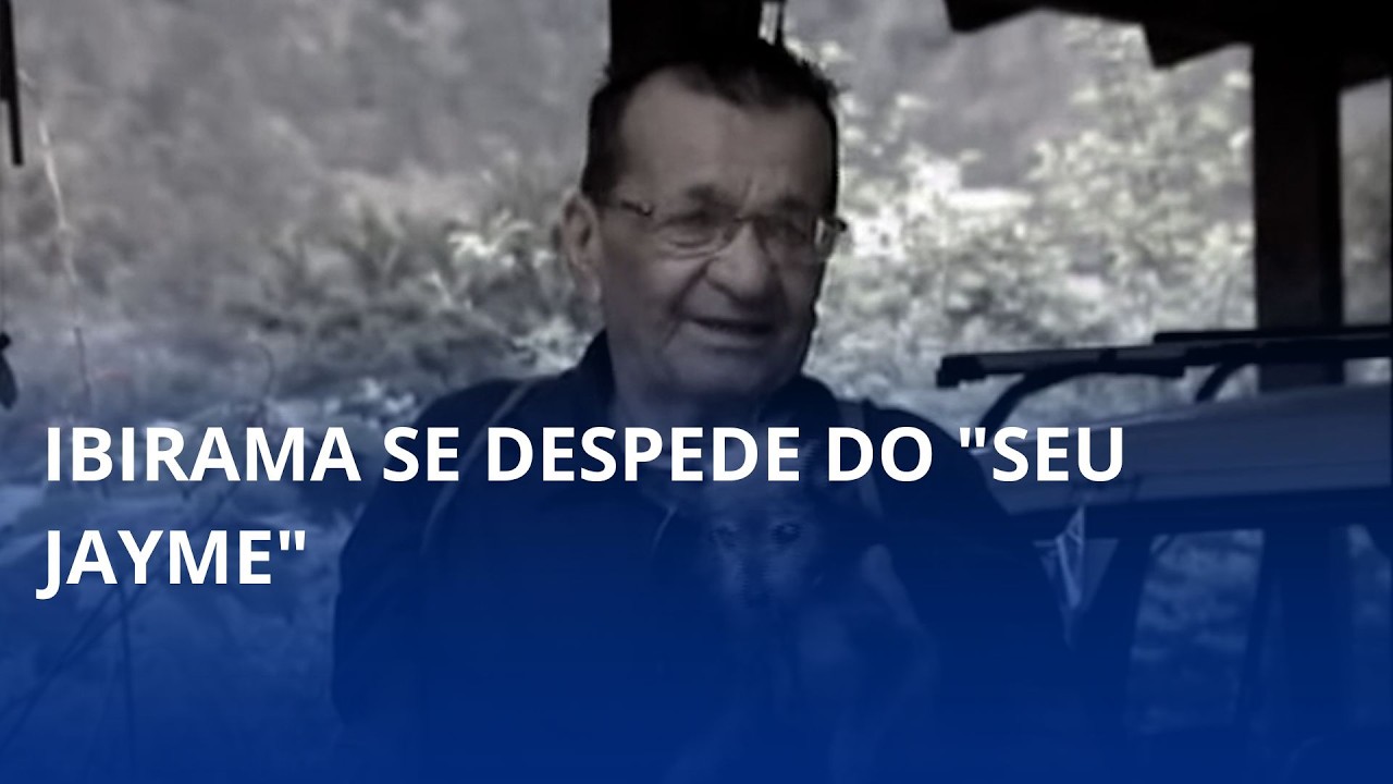 Ibirama perde Seu Jayme, símbolo de dedicação e simplicidade