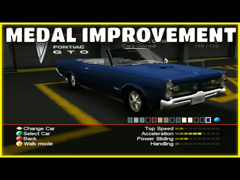 PGR2 - Pontiac GTO Medal Improvement - Speed Camera Platinum