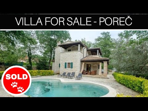 🔵Charming stone villa near Poreč | Istria Immobilien | Houses with pool | Croatia Property |