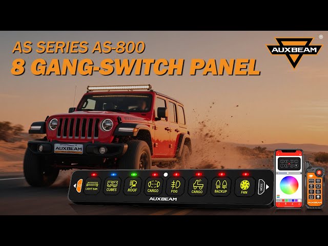 Switch panel سويتش 8 مفاتيح تدعم البراقات و البلوتوث و ريموت تحكم عن بعد