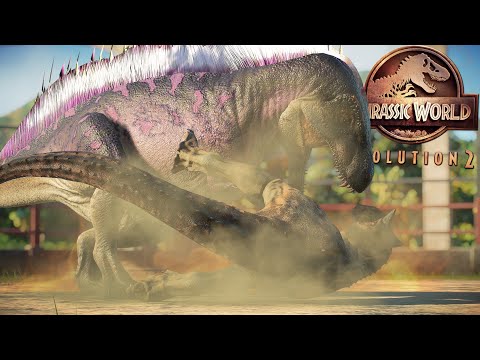 ACROCANTHOSAURUS SHOWCASE | All Skins & Animations - Jurassic World Evolution 2