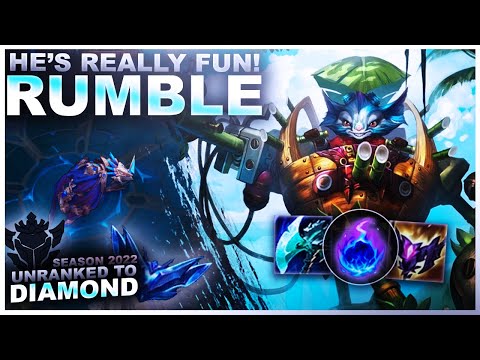 RUMBLE IS ACTUALLY FUN! - Unranked to Diamond | League of Legends