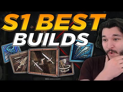 MUST PICK Starter Builds for Season 1 TIER LIST | Diablo 4