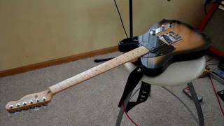 Video thumbnail for Curtis Novak TEL-JM NECK (Jazzmaster pickup for Tele) / Steffsen Telecaster Bridge P/UP by Guitar PickupsDemo