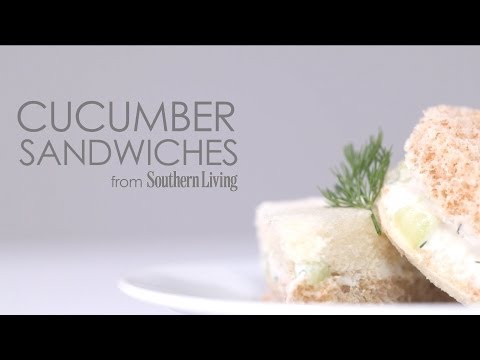 How to Make Cucumber Sandwiches | MyRecipes