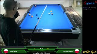 Roman Hernet vs Julia Tarka - Turniej Formuła B 1-3-5 Standard Maj 2021 - 1/8 Finału - klasa B