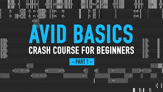 Video thumbnail for Avid for beginners! PART 1 - Crash course in Avid Media Composer  - 101 basic tutorial by Hans The Editor