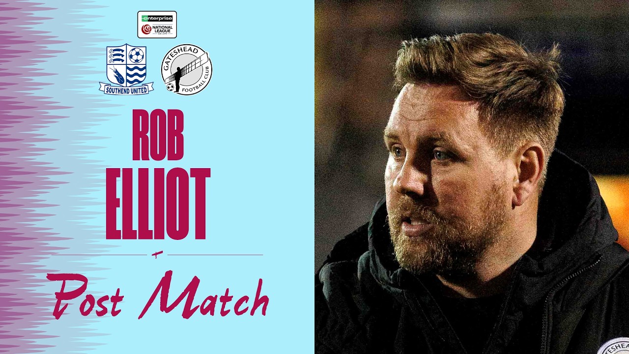 💬 “Proud of everyone” | Rob Elliot post-Southend United (A) | POST-MATCH