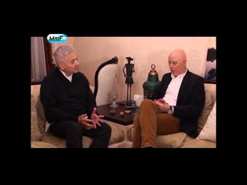 El Dr. Alberto Mauriño en el programa de TV