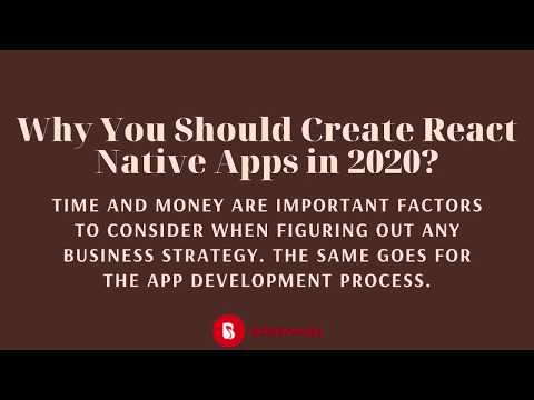 What's new in React Native for 2020?