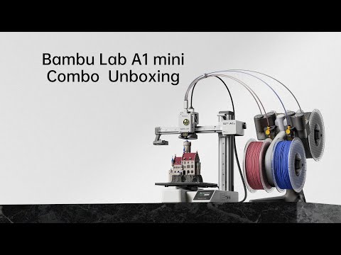 Impresora 3D Bambu Lab A1 Mini Combo AMS (Preventa! Entrega Principios de Julio 2024)