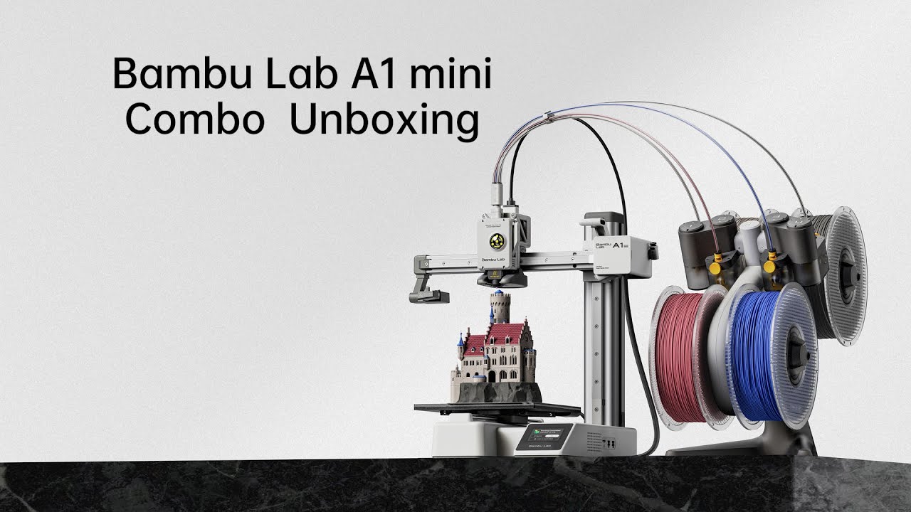 Impressora 3D Bambu Lab A1 Mini Combo com AMS Lite