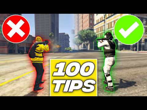 100 GTA Online Tips You NEED To Know