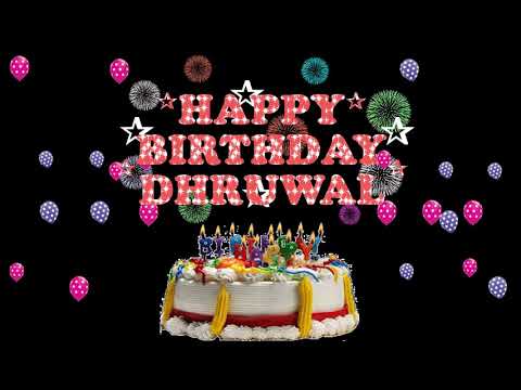 DHRUVAL HAPPY BIRTHDAY TO YOU
