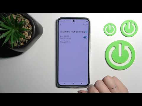 How to Lock SIM Card with PIN in MOTOROLA Edge 30 – SIM Card PIN