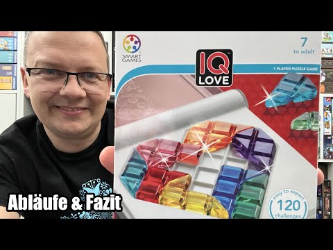 IQ Love (Smart Games) - a logic game shaped like a heart with 120 challenges - perfect as a gift!