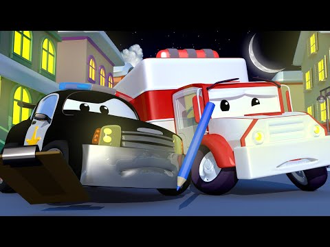 Auto Patrola u Auto Gradu 🚓 🚒  Svi Božićni Ukrasi iz Auto Grada Su Nestali -  Crtići sa autima