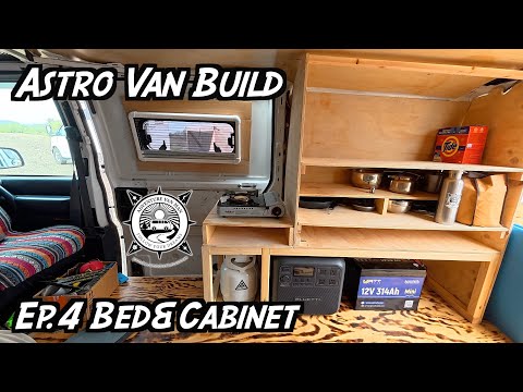 Astro Van Build Ep4 Bed&Cabinet