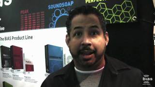Roland's Michael Peña at BIAS Booth - Winter NAMM 2010