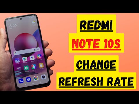 How to Change Refresh Rate on Redmi Note 10s | Note 10s Refresh Rate Settings