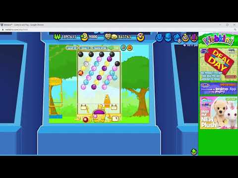 Webkinz Deluxe Only Arcade Games- Zingoz Pop Levels 10-17 Walkthrough - YouTube