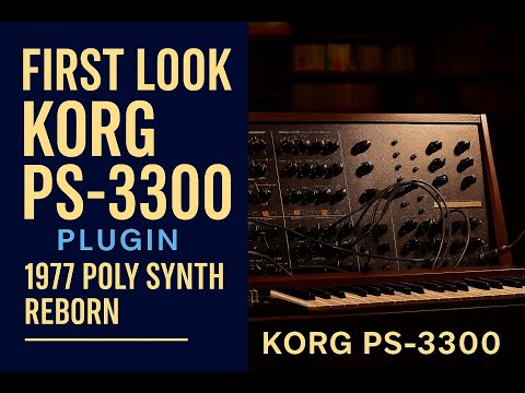 Korg PS-3300 Plugin Review — 1977’s Legendary Synth Reborn in Software!