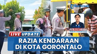 Hari Kedua Operasi Otanaha 2026: Polresta Gorontalo Berhasil Catat 40 Pengendara Langgar Lalu Lintas