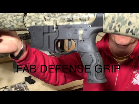 Fab defense agr-43 AR-15 pistol grip review