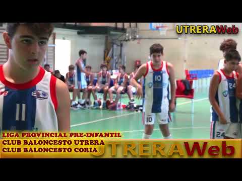 BALONCESTO LIGA PROVINCIAL PRE-INFANTIL: CLUB BALONCESTO UTRERA 44 - CLUB BALONCESTO CORIA 63