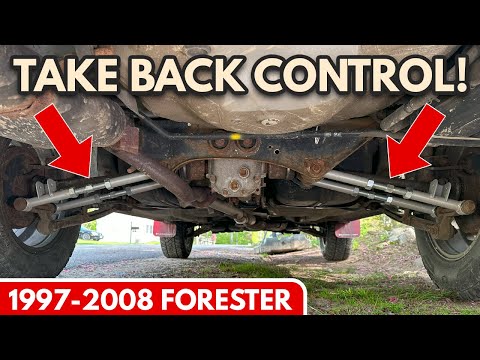 How to Install Whiteline Rear Control Arms on a Subaru Forester (1st & 2nd Gen)