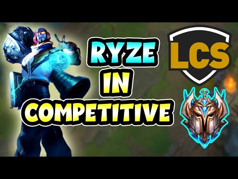 [Best Ryze NA] I Played Ryze in a Competitive Match (Strompest Ryze)